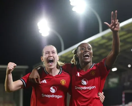 E. Terland's Treble Sends Manchester United Through to Women's UCL Group Stage