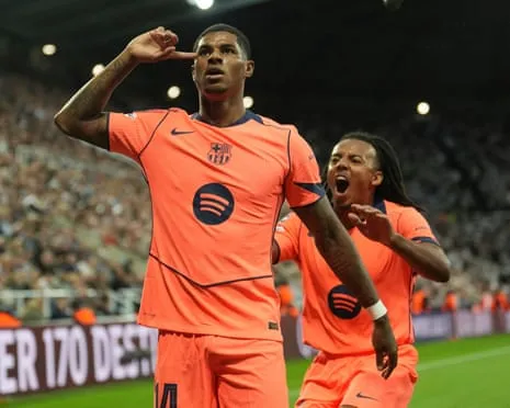 Forward disrupts Newcastle's important evening and insists: ‘I am improving at Barça’